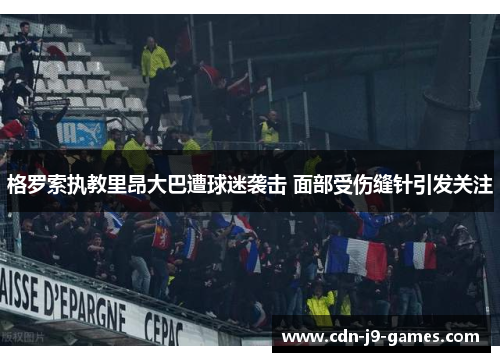 格罗索执教里昂大巴遭球迷袭击 面部受伤缝针引发关注